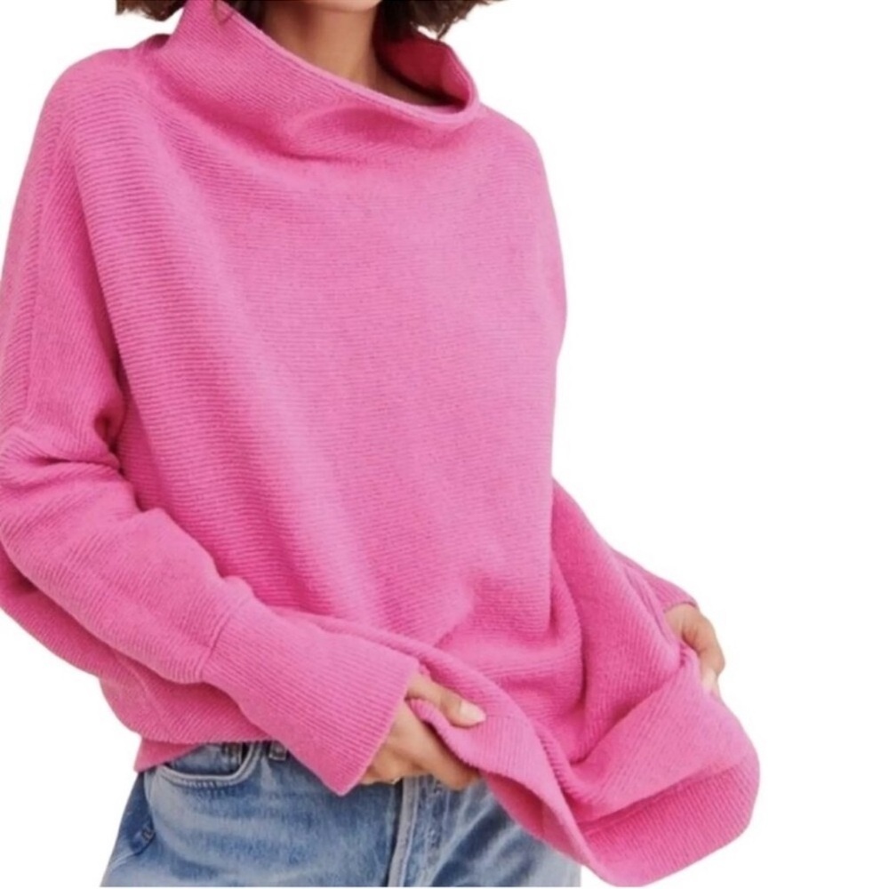 Free People Ottoman Slouchy Sweater - Size S